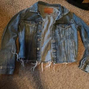 Lucky Brand Tomboy Trucker Jean Jacket